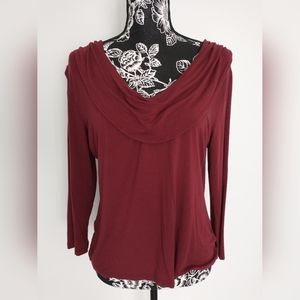 Bandolino Red Long Sleeve Top